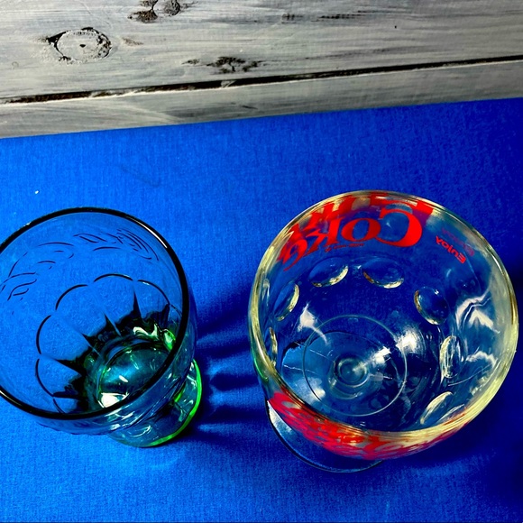 VINTAGE COCA-COLA GLASSES - Picture 4 of 4